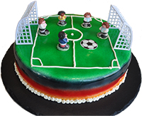 Geburtstagstorte Fußball